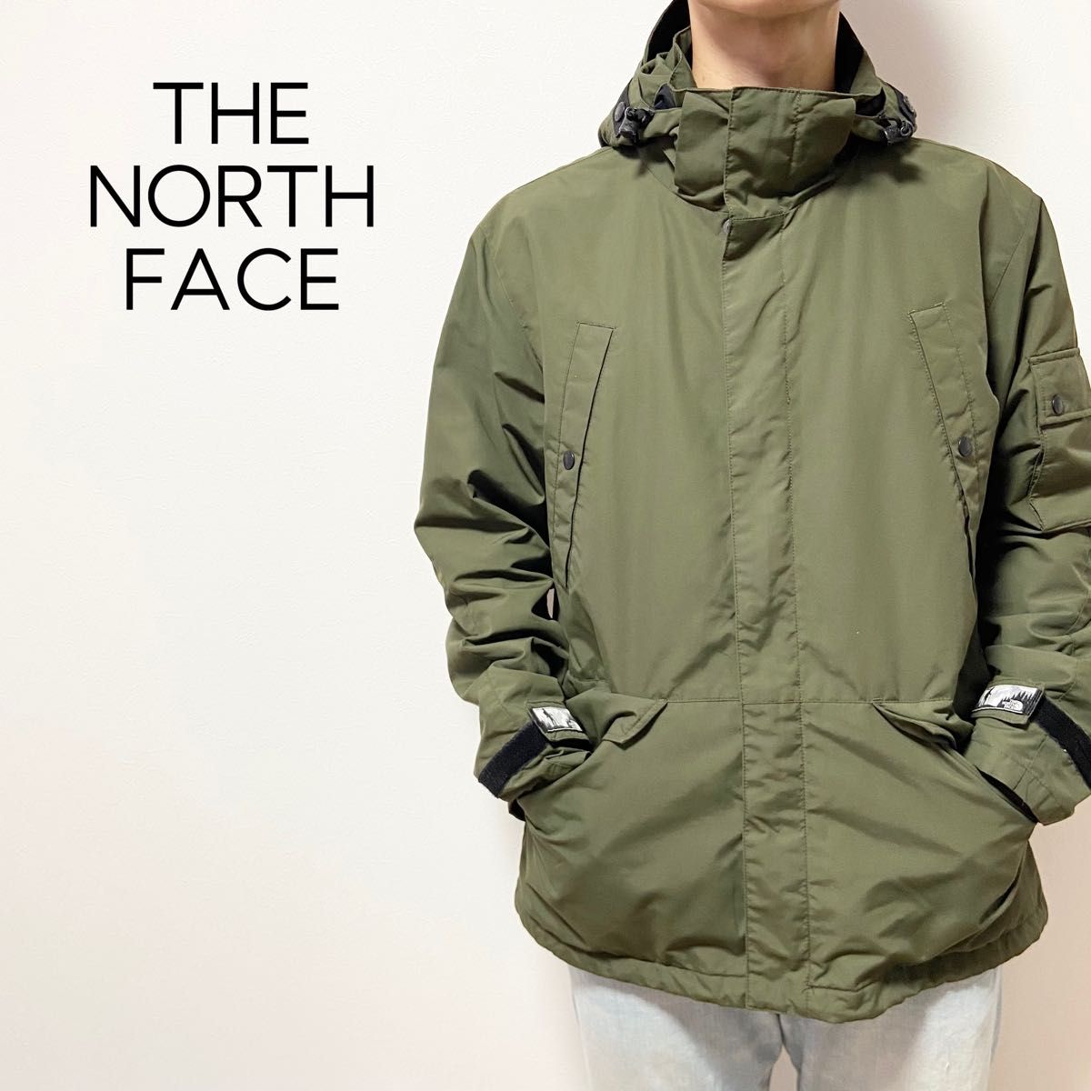 日本未入荷　海外限定モデル　THE NORTH FACE ノースフェイス　マウンテンパーカー　マンパ　ジャンバー　カーキ