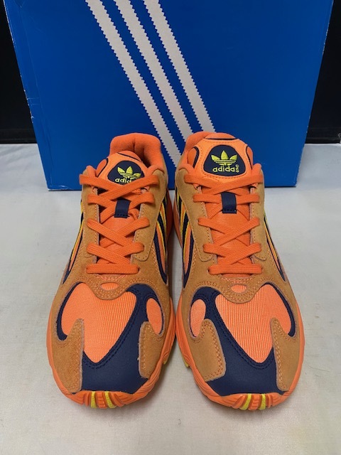 【訳あり新品】adidas YUNG-1 ORANGE BLUE B37613 US9.0 27.0cm アディダス ヤングワン オレンジ ブルー ダッドシューズ ランニング _画像4