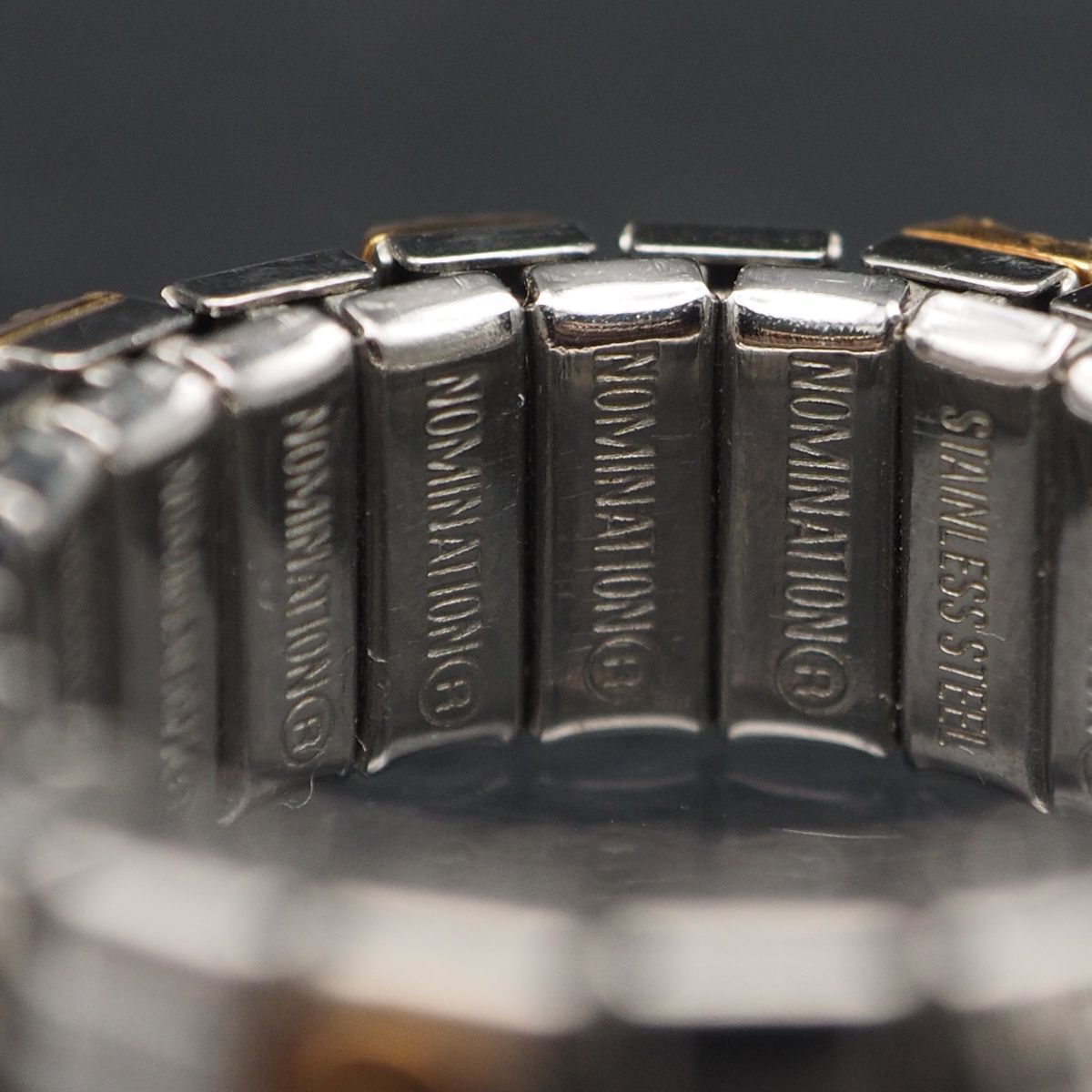 L695 NOMINATION ノミネーション 750(K18)刻印 リング デザイン L695 NOMINATION ノミネーション 750(K18)刻印 リング デザイン