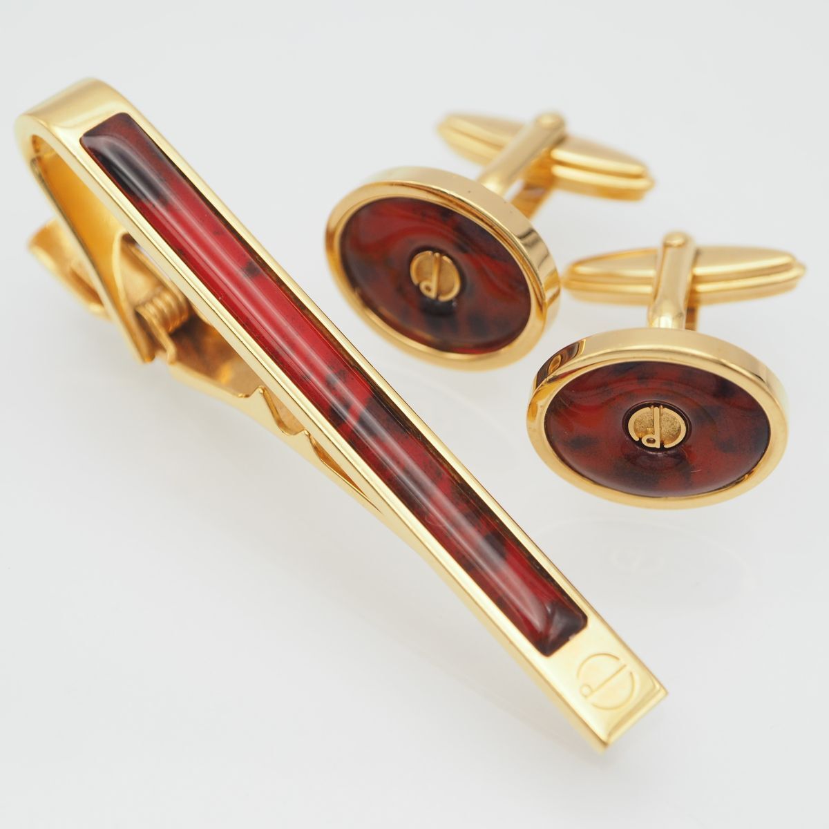 N253 ダンヒル dunhill ネクタイピン カフスボタン セット N253 ダンヒル dunhill ネクタイピン カフスボタン セット