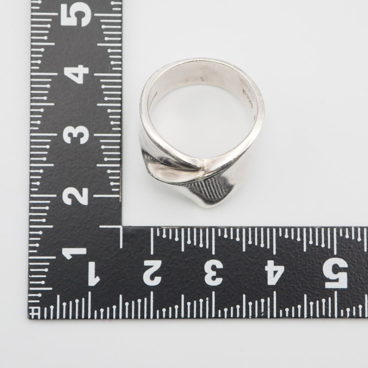 K282 ANEMONE アネモネ S925刻印 リング デザイン シルバー 指輪 12号の画像10
