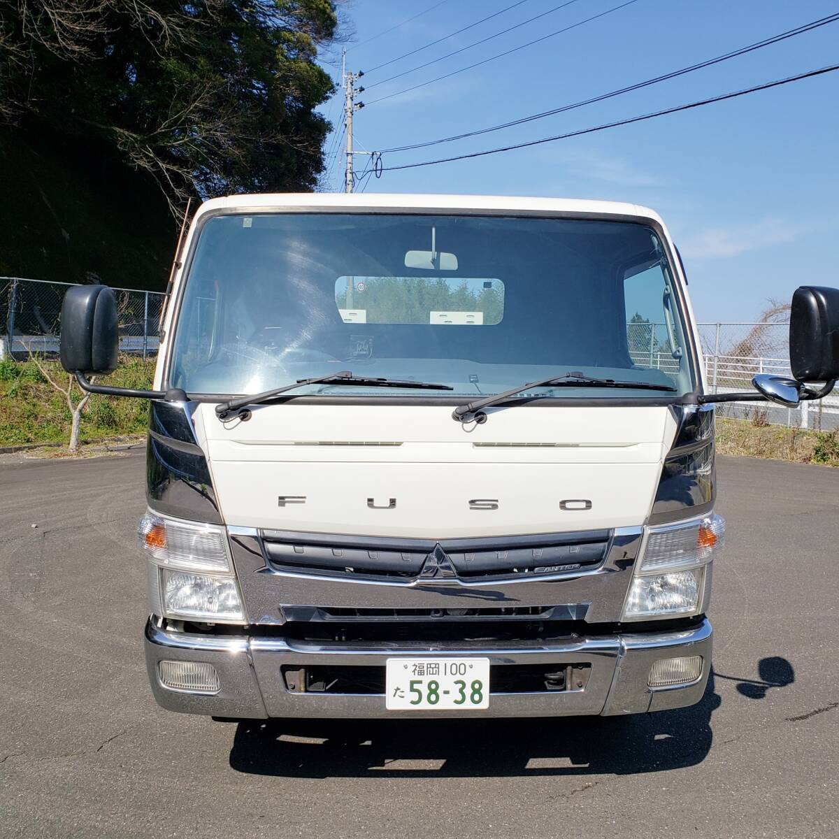  selling up radio-controller loading car Kyokuto full flat loading 3200kg Mitsubishi Canter custom . included .. equipment 5MT 7.5t under . medium sized license vehicle inspection "shaken" . peace 7 year 3 month animation have 