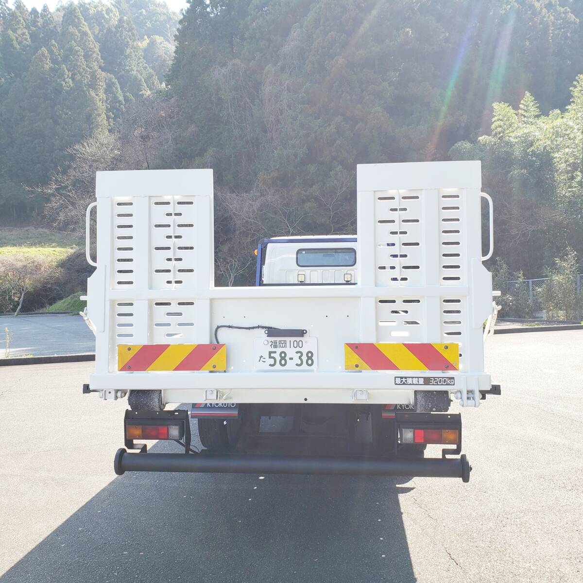  selling up radio-controller loading car Kyokuto full flat loading 3200kg Mitsubishi Canter custom . included .. equipment 5MT 7.5t under . medium sized license vehicle inspection "shaken" . peace 7 year 3 month animation have 