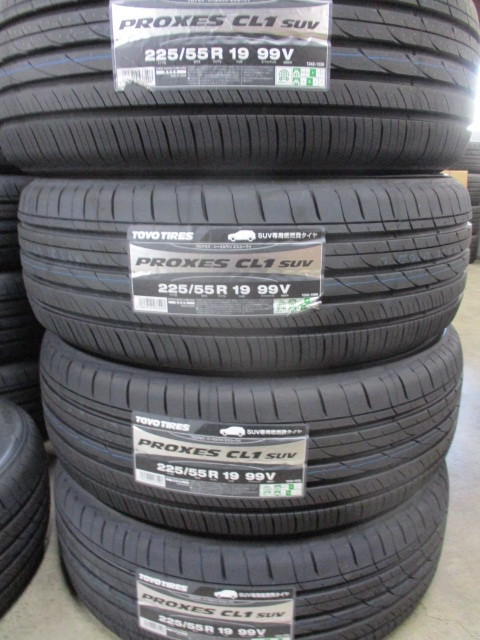 ☆225/55R19【2023年製～】ＴＯＹＯ PROXES ＣＬ１ＳＵＶ 225/55-19 トーヨー プロクセス シーエルワン 4本価格 4本送料税込￥61500～夏用_画像1