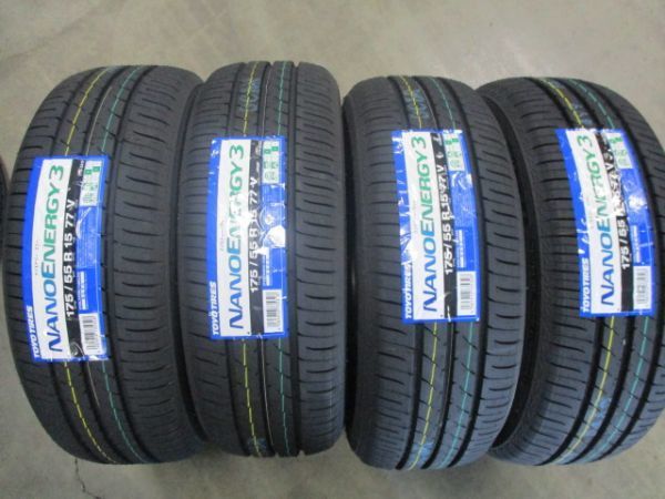 φ【175/55R15】【2023年製以降】ＴＯＹＯトーヨー ナノエナジー3 NANOENERGY3 175/55-15 4本価格 4本送料税込み￥32500～【夏用】_画像1