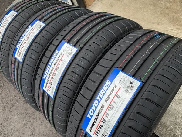 【245/45ZR20 103Y】☆ＴＯＹＯ トーヨー プロクセススポーツ PROXES SPORT 245/45-20 4本価格 4本送料税込み￥93000～【2023年製】 夏用_画像3