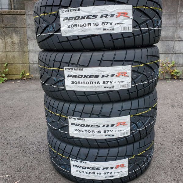 【205/50R16】【2024年製】ＴＯＹＯ トーヨー プロクセス Ｒ１Ｒ 205/50-16 PROXES 4本価格 4本送料税込み￥48000～ 夏用_画像1