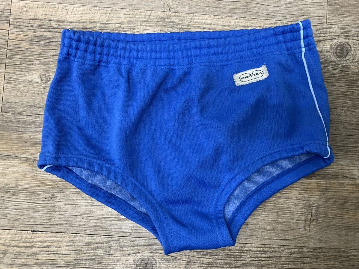 Yahoo!オークション - ユニチカ ブルマ 青×水色パイピングライン Yahoo!オークション - ユニチカ ブルマ 青×水色パイピングライン
