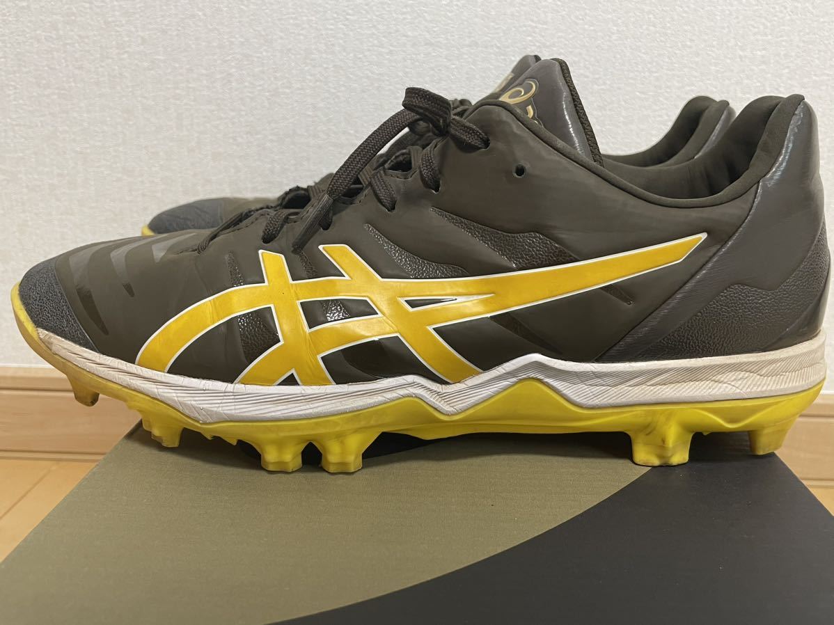 使用3回】asics GOLDSTAGE FANG 27 5cm 野球用スパイク ポイント 使用3回】asics GOLDSTAGE FANG 27 5cm 野球用スパイク ポイント