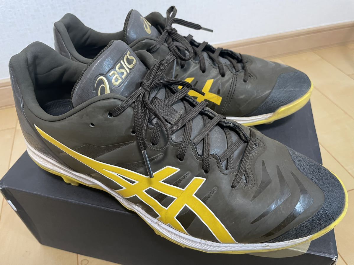使用3回】asics GOLDSTAGE FANG 27 5cm 野球用スパイク ポイント 使用3回】asics GOLDSTAGE FANG 27 5cm 野球用スパイク ポイント
