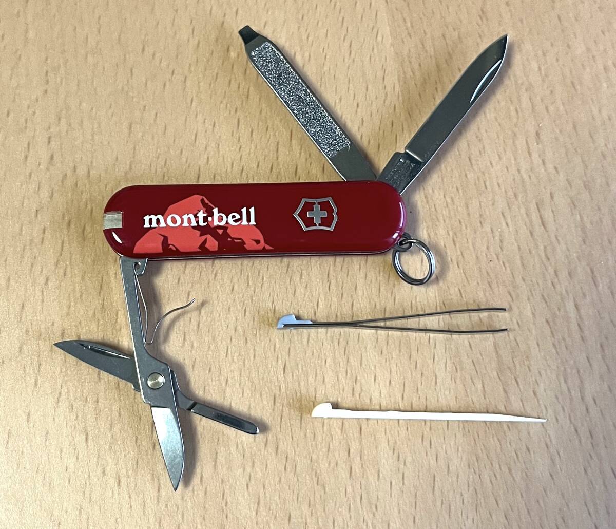 【新品未使用】 モンベル mont-bell + ビクトリノックス VICTORINOX コラボ / クラシックSD マルチツール ナイフ Multi Tools_画像7