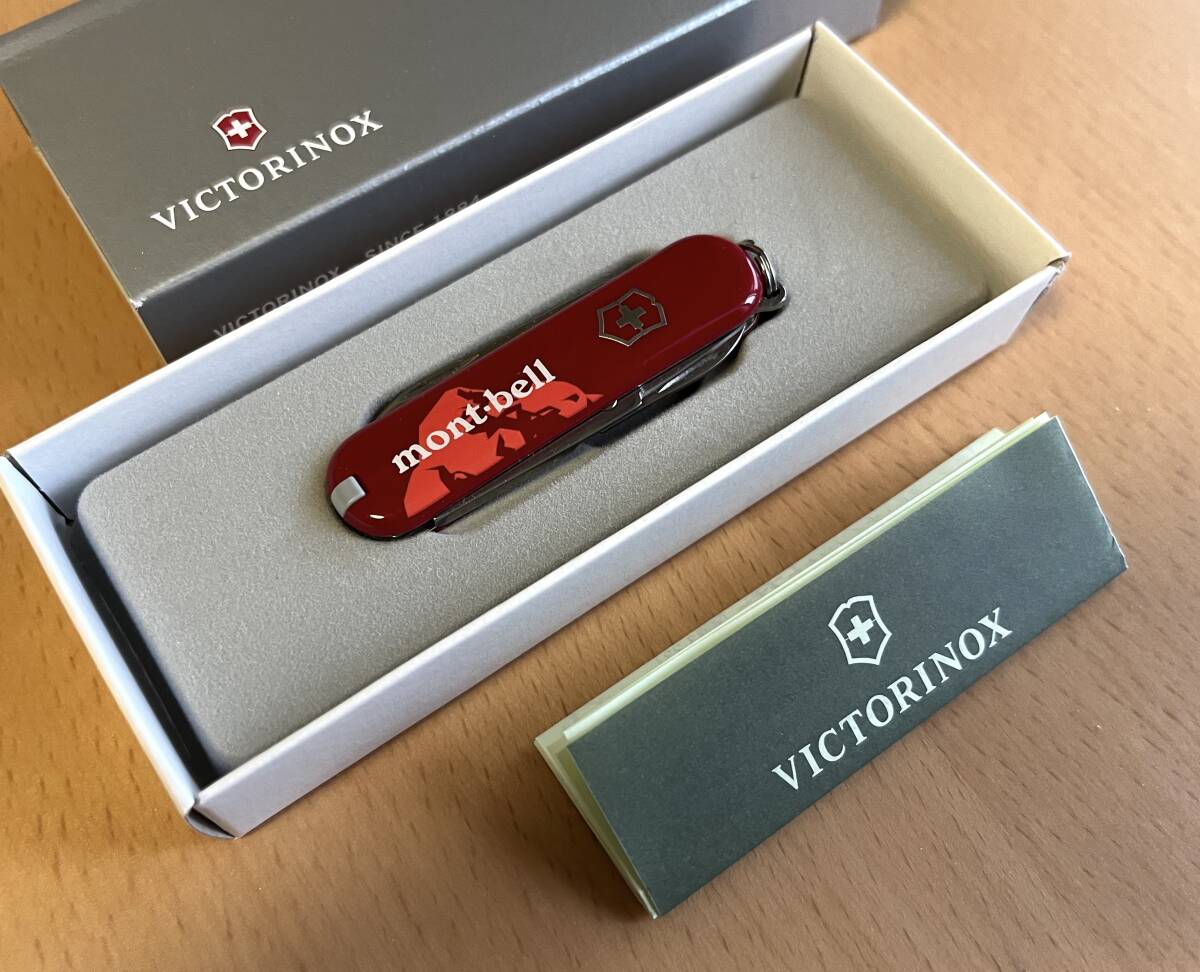 【新品未使用】 モンベル mont-bell + ビクトリノックス VICTORINOX コラボ / クラシックSD マルチツール ナイフ Multi Tools_画像1