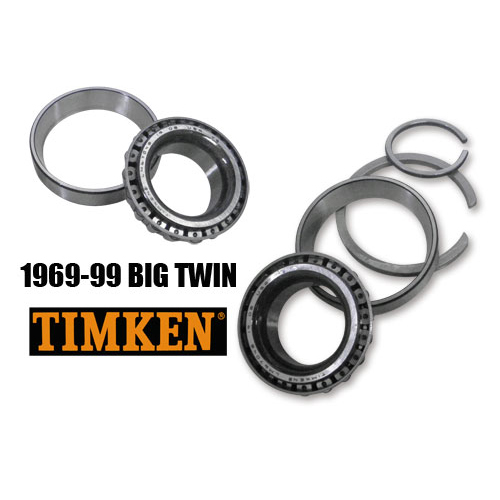 レフト クランクケース TIMKEN メイン ベアリング 1969-1999 Big Twin ビッグツイン ハーレー_画像1