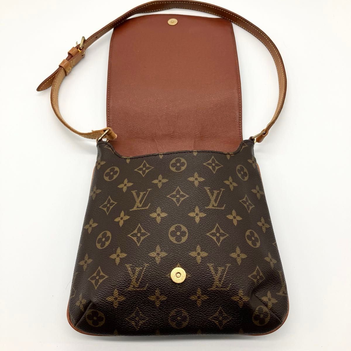 美品 ルイヴィトン モノグラム ミュゼット・サルサ ショートストラップ ショルダーバッグ LOUIS VUITTON