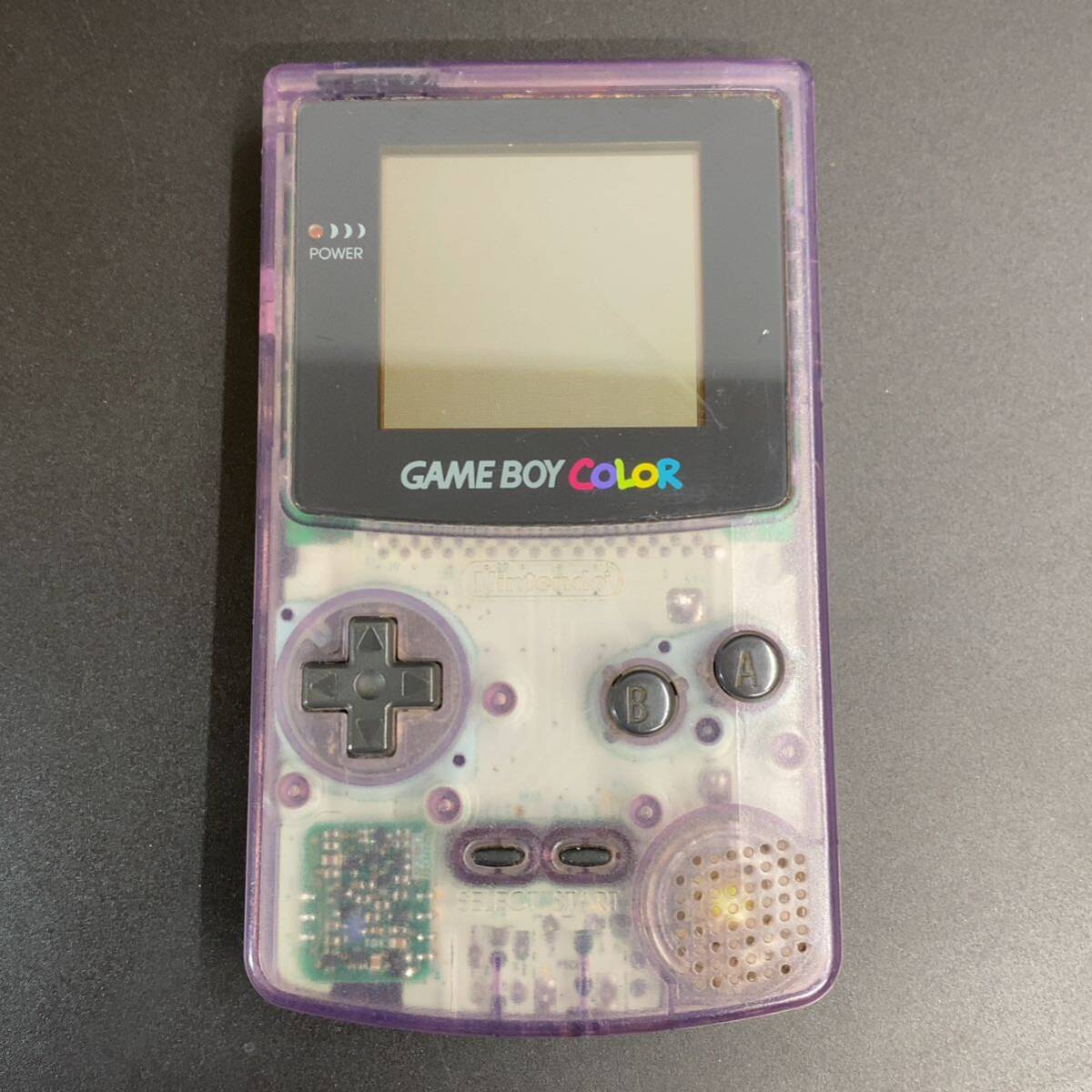 【ジャンク品】ゲームボーイ 初代 ポケット カラー 3台まとめ GAME BOY COIOR 携帯ゲーム機 Nintendo 任天堂 当時物 レトロ _画像5