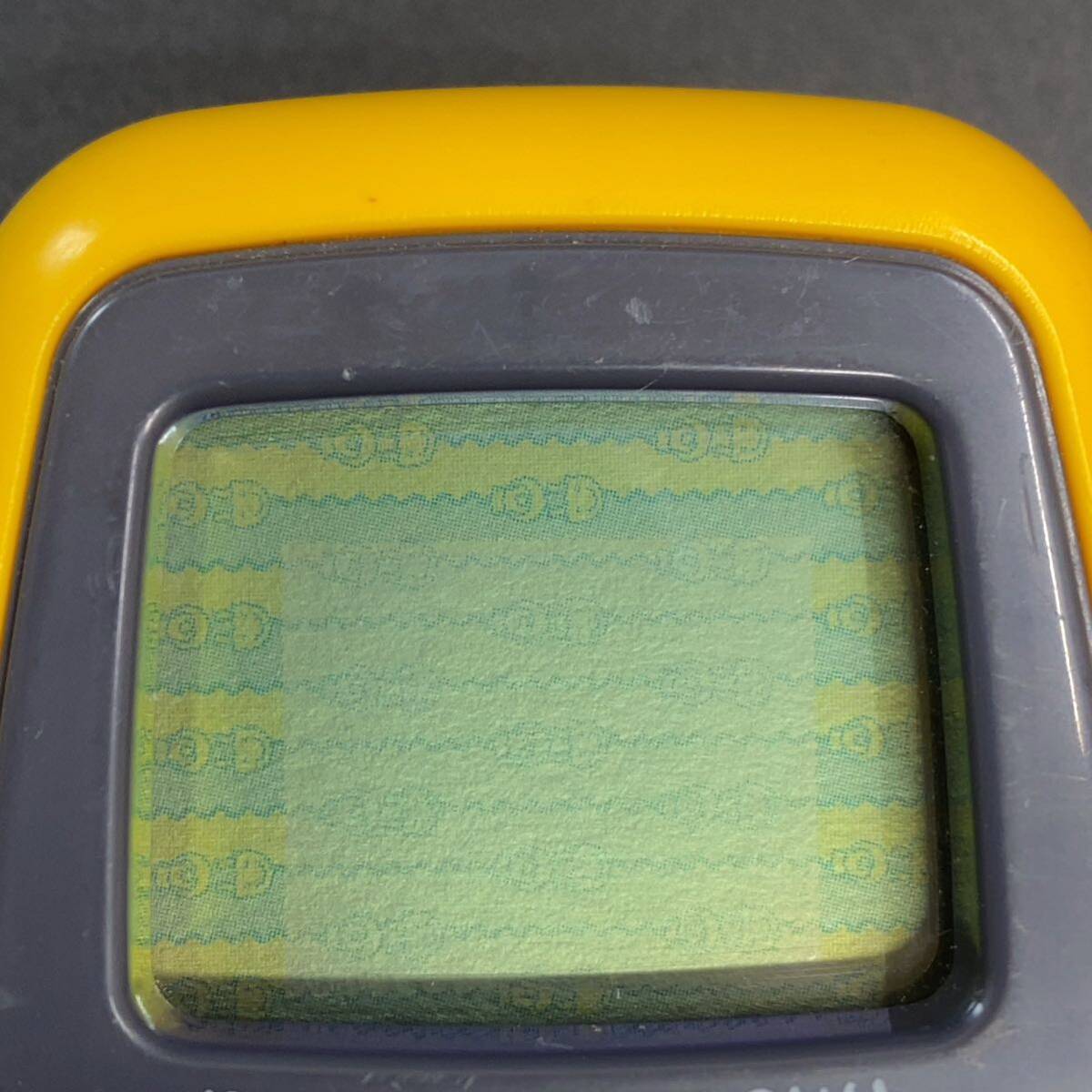 [ operation goods ] nintendo pocket Pikachu pedometer pedometer communication game Pocket Monster portable electronic toy slot yellow color 