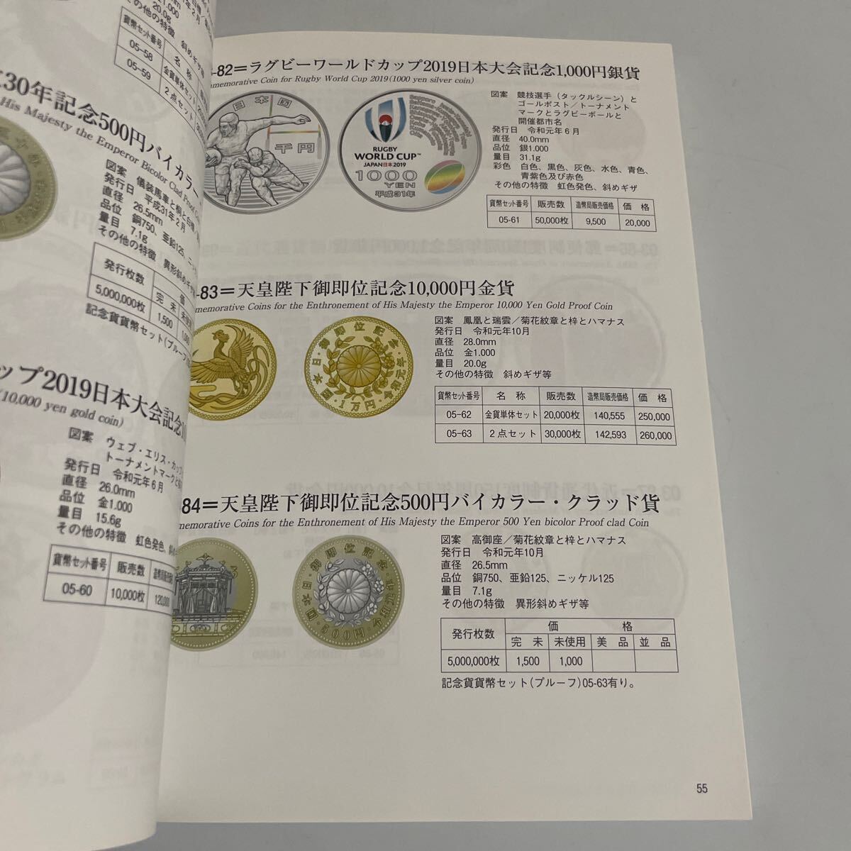 日本貨幣カタログ 2022年 日本貨幣商協同組合の画像6