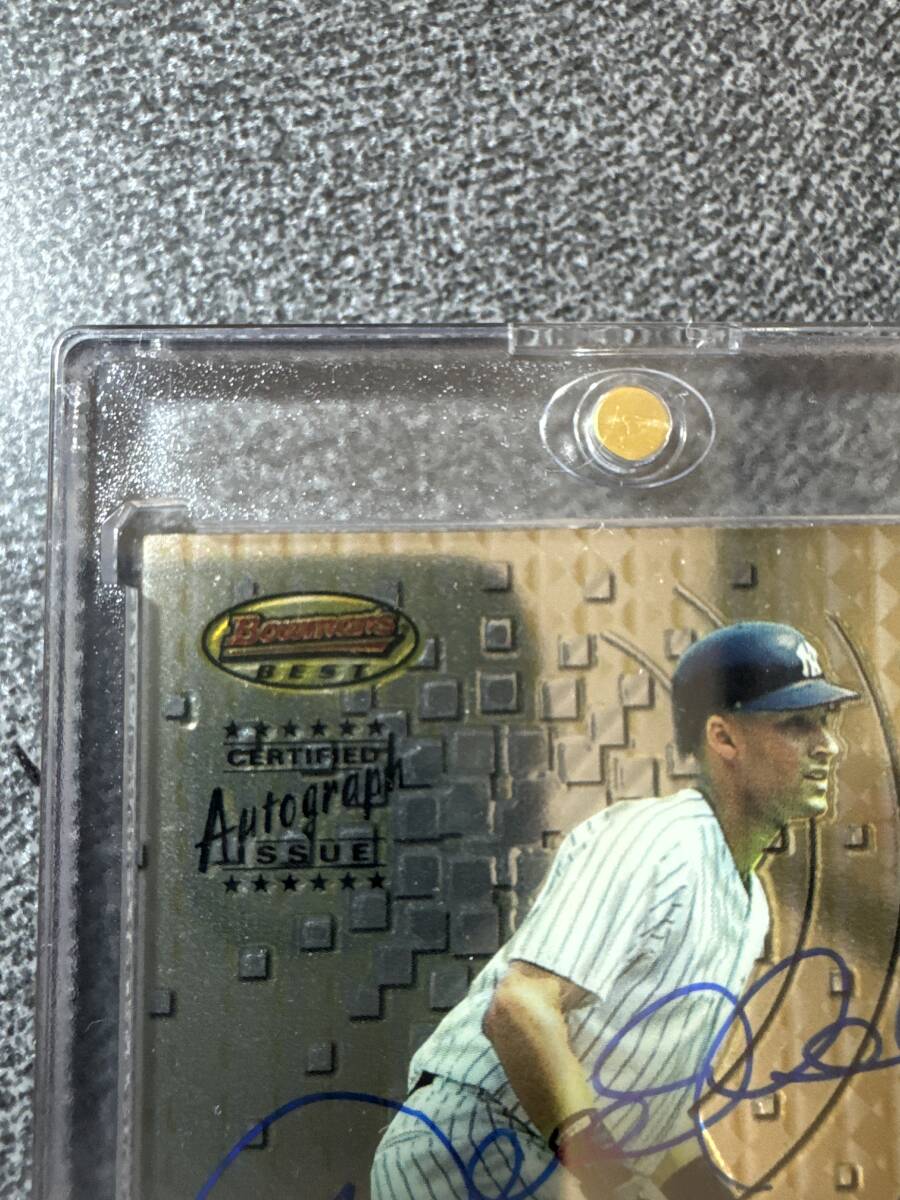 1997 Bowman's Best Autographs Derek Jeter デレク・ジーター 直筆サインカード_画像2