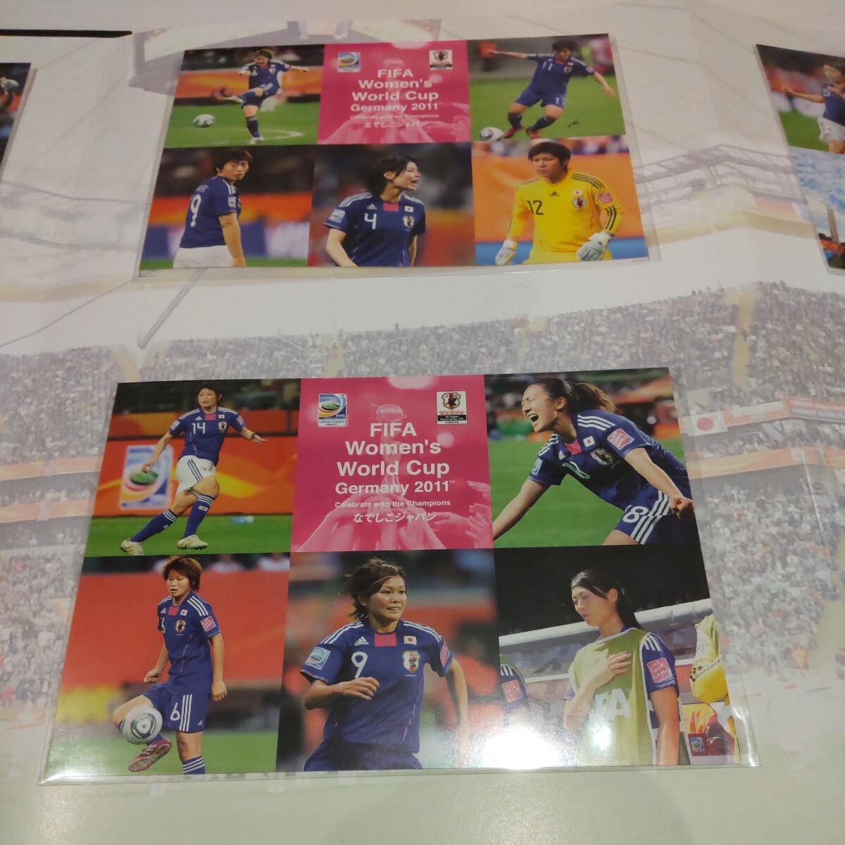 第６回FIFA女子ワールドカップ　ドイツ2011 なでしこジャパン　デザインフレーム切手セット_画像4