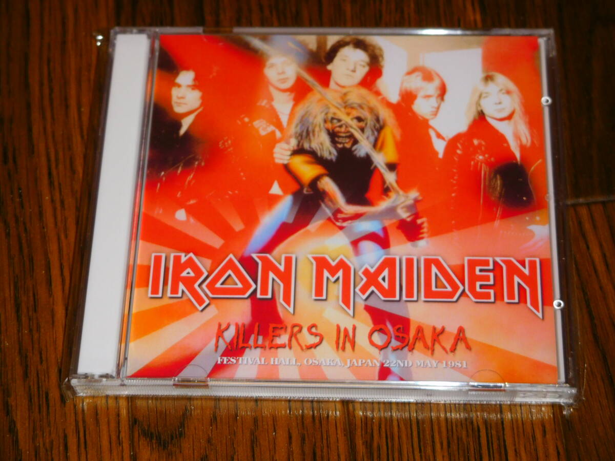 未開封新品 IRON MAIDEN / KILLERS IN OSAKA 1981 NWOBHM Paul Di’Anno Steve Harris_画像1