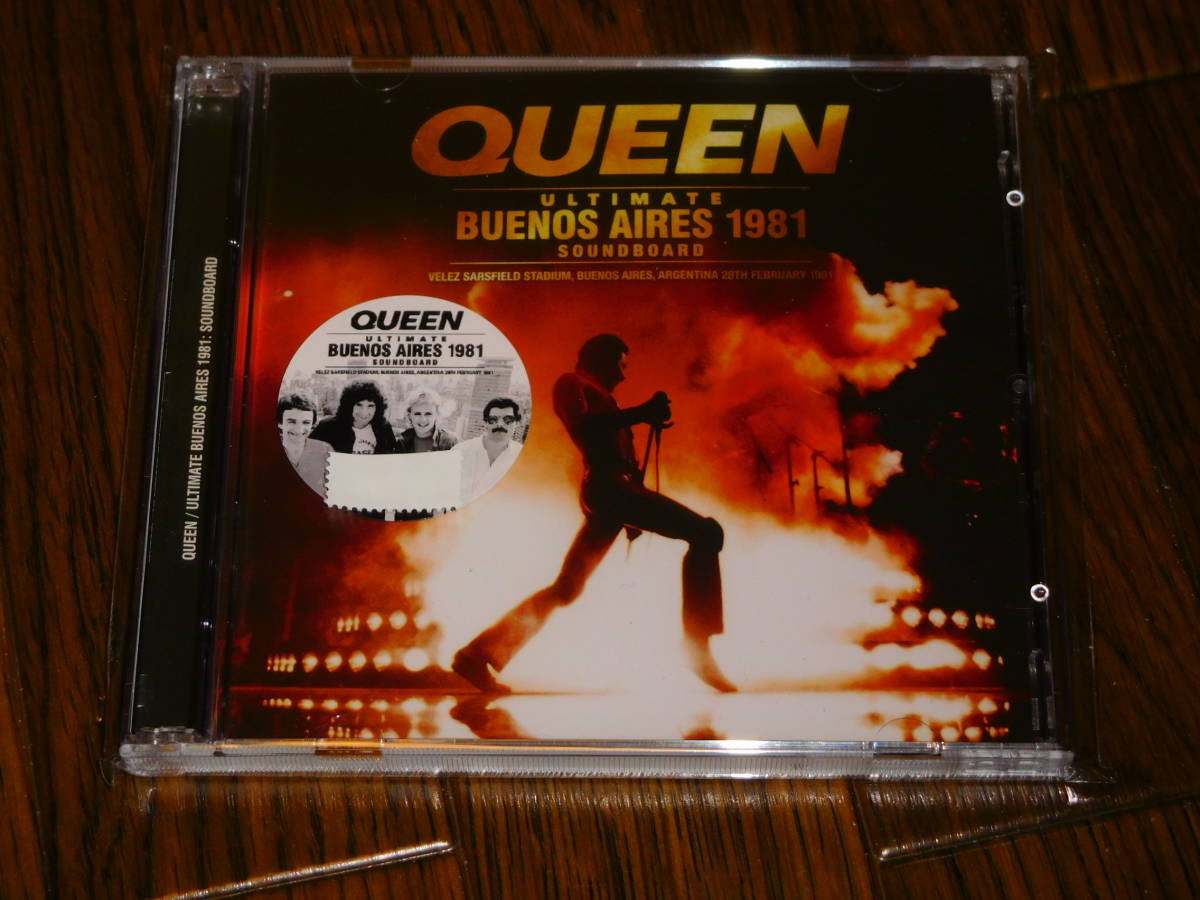 未開封新品 QUEEN / ULTIMATE BUENOS AIRES 1981 初回ナンバリングステッカー付 Wardour Freddie Mercury Brian Mayの画像1