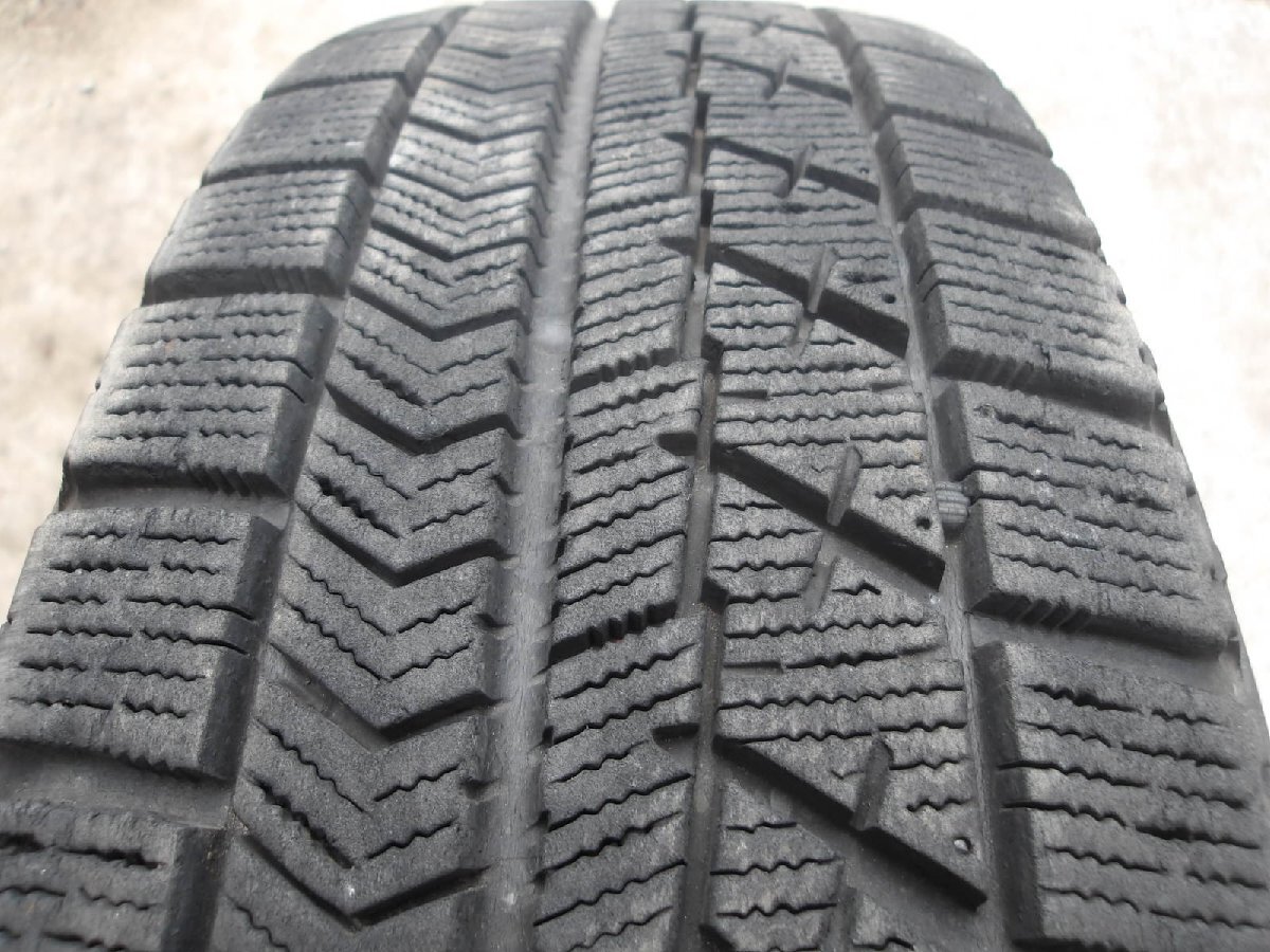 L943-ソ1 155/65R14 冬4本セット スタッドレス 75Q 155/65-14 155-65-14 ブリヂストン ブリザック VRX 14インチ鉄ホイールの画像3