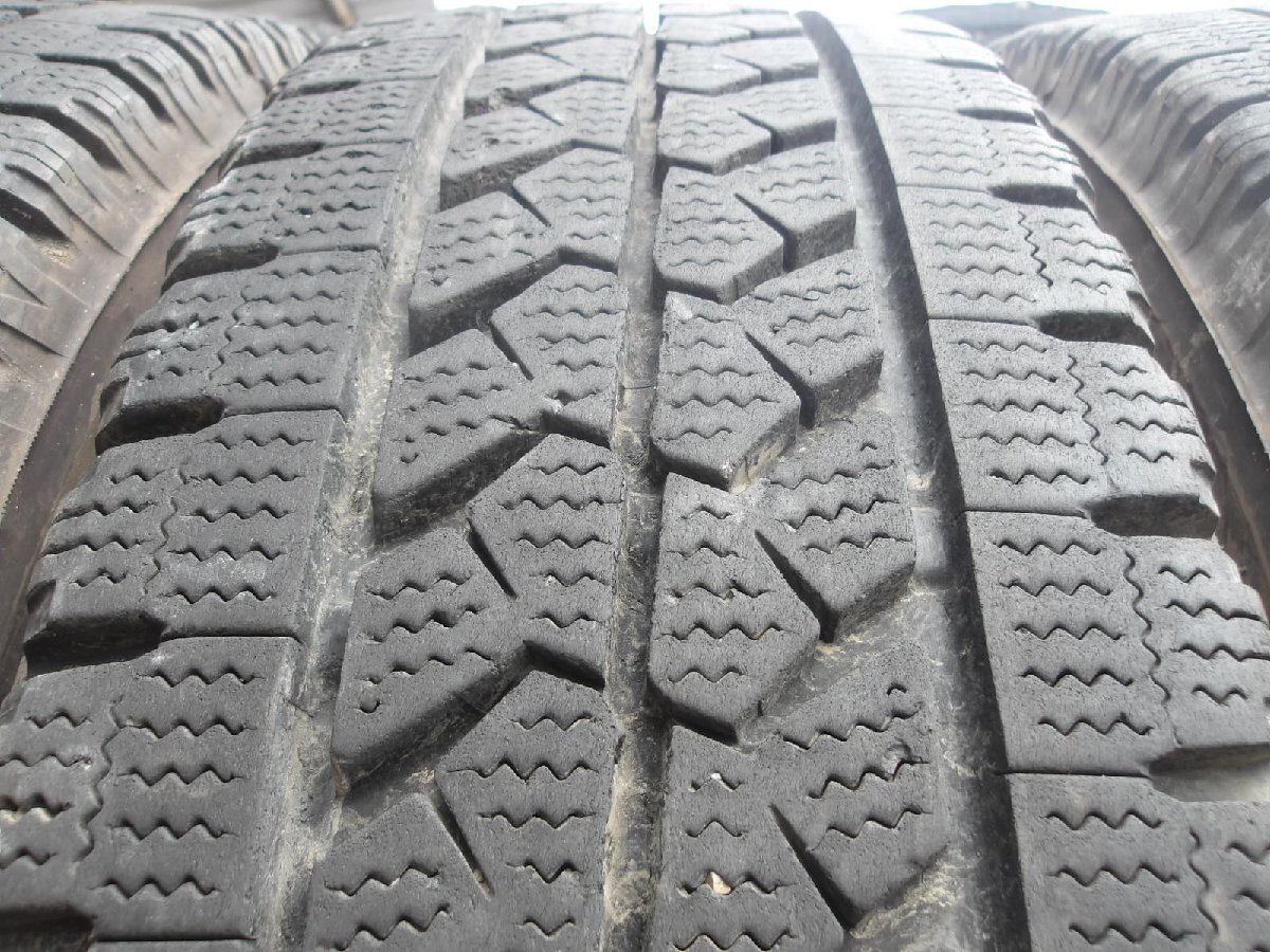 L970-12 送料無料 205/75R16 冬6本セット スタッドレス LT 113/111L 205/75-16 205-75-16 ブリヂストン ブリザック W979 チューブレス_画像3