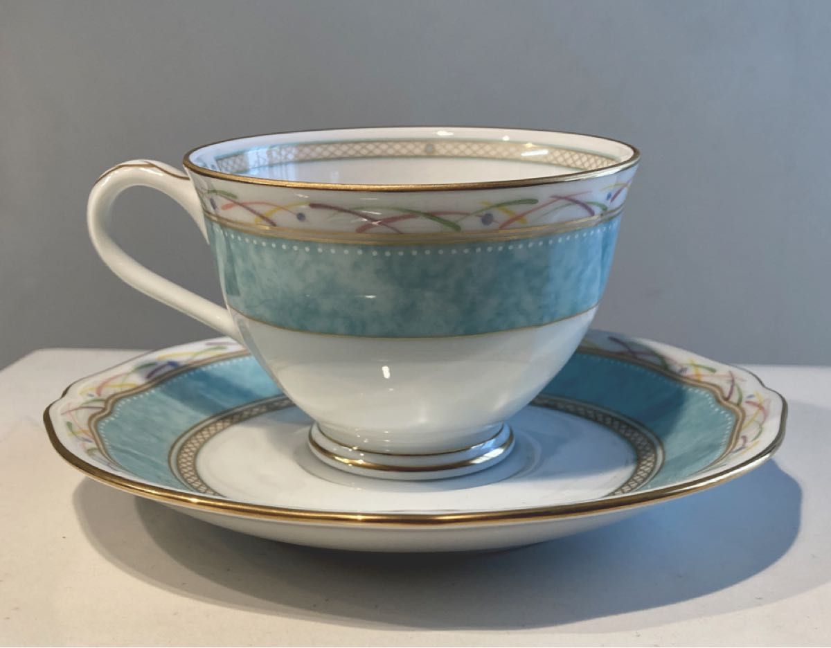 Noritake ノリタケ カップ＆ソーサー　5客セット　華麗句  ハナレイク　箱入り