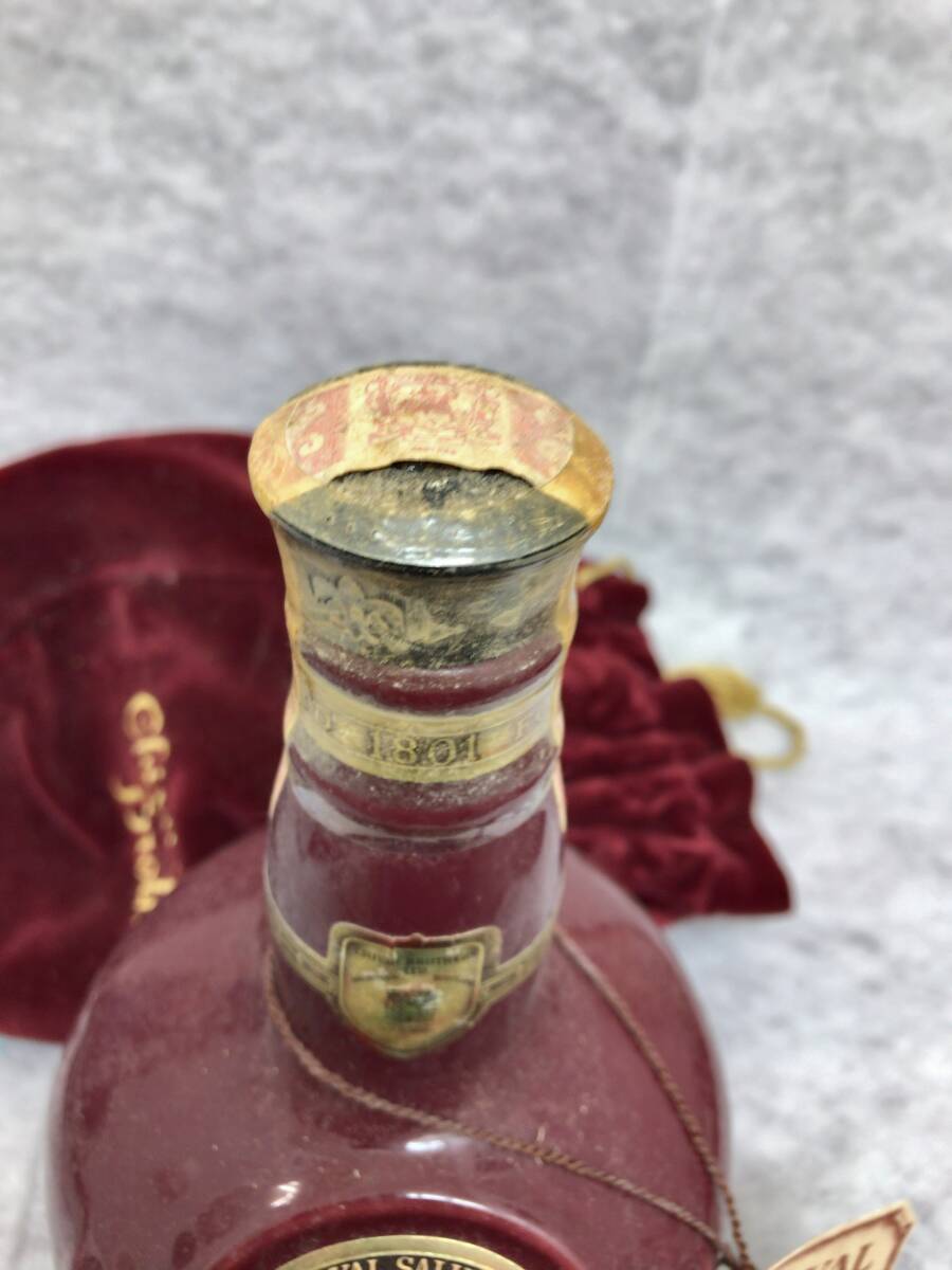 ロイヤルサルート 21年 赤陶器 750ml 40%  未開栓 古酒の画像4