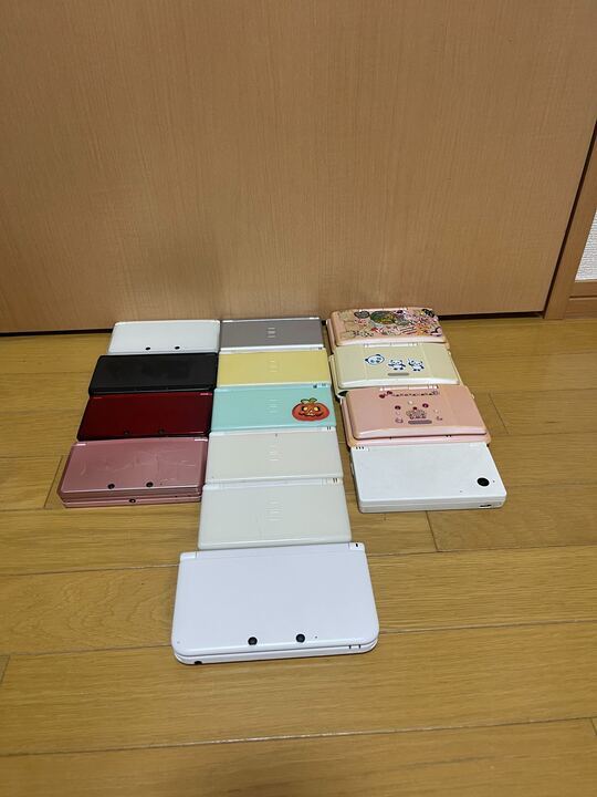 1円 NINTENDO 任天堂 3DS DS Lite LL 現状品 ジャンク ゲーム まとめ売り 14台セット 大量 _画像1