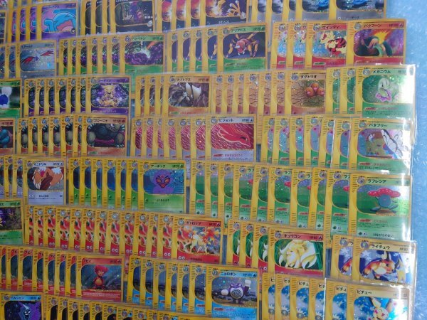 ポケモンカードe キラ 全キラ まとめ売り 約530枚 引退品 大量 セット ポケカ カードe eカード VS ホロ バンギラス ピチューの画像4