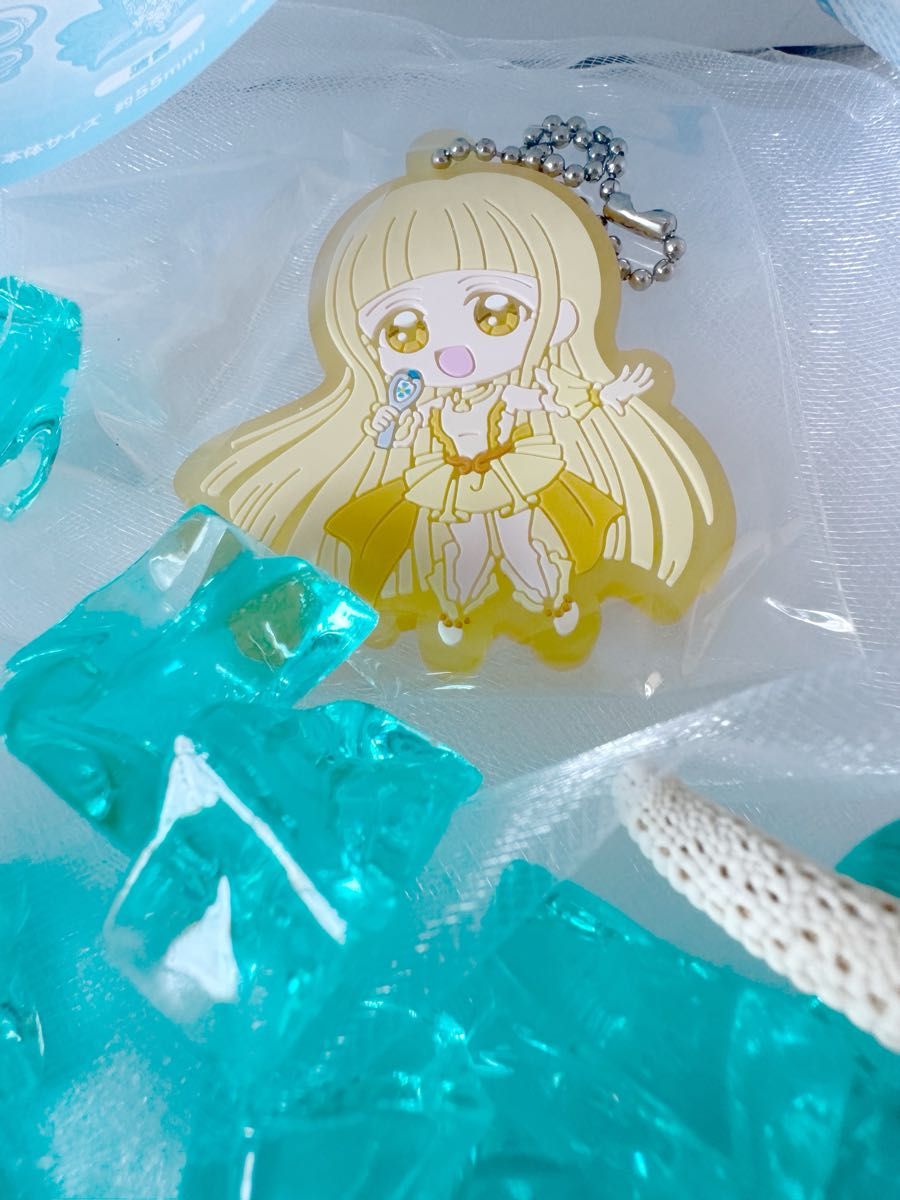 マーメイドメロディぴちぴちピッチ きらりんラバーキーホルダー マーメイドメロディぴちぴちピッチ きらりんラバーキーホルダー