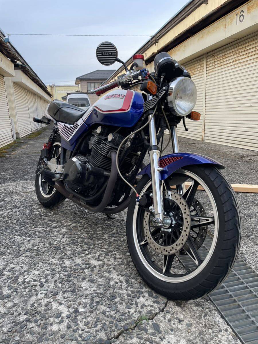 GSX400E GSX250E ゴキ ザリGS400 カスタム カフェ仕様の画像1