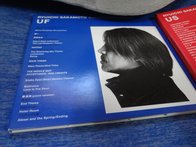 【4CDBOX/非売品/スリップケース付】坂本龍一 / US UF CM/TV　WPC6-10241~4 _画像4