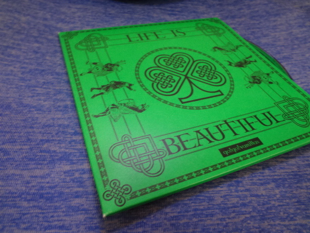 go!go!vanillas LIFE IS BEAUTIFUL 限定 CD _画像2