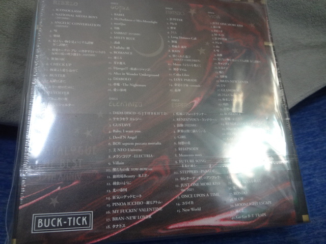 新品未開封 BUCK-TICK CATALOGUE THE BEST 35th anniv. 完全生産限定盤 5SHM-CD+Blu-ray 送料無料 best ベストの画像5