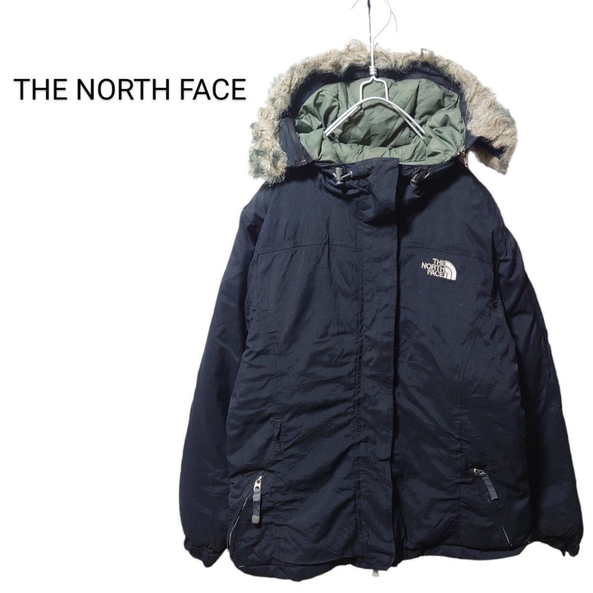 【THE NORTH FACE】ファーフード グースダウンジャケット A1726