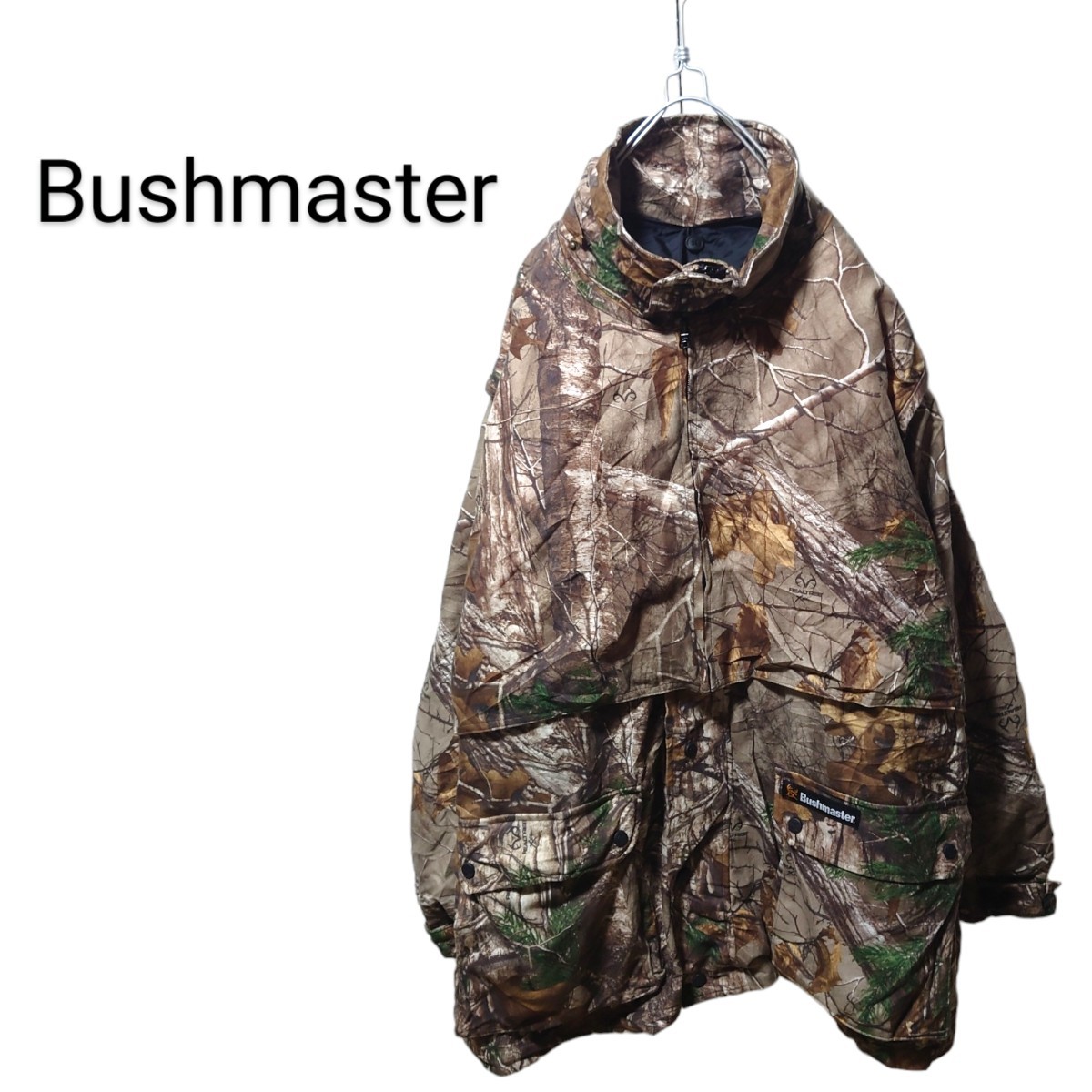 【Bushmaster】リアルツリーカモ ハンティングブルゾン A-1738_画像1