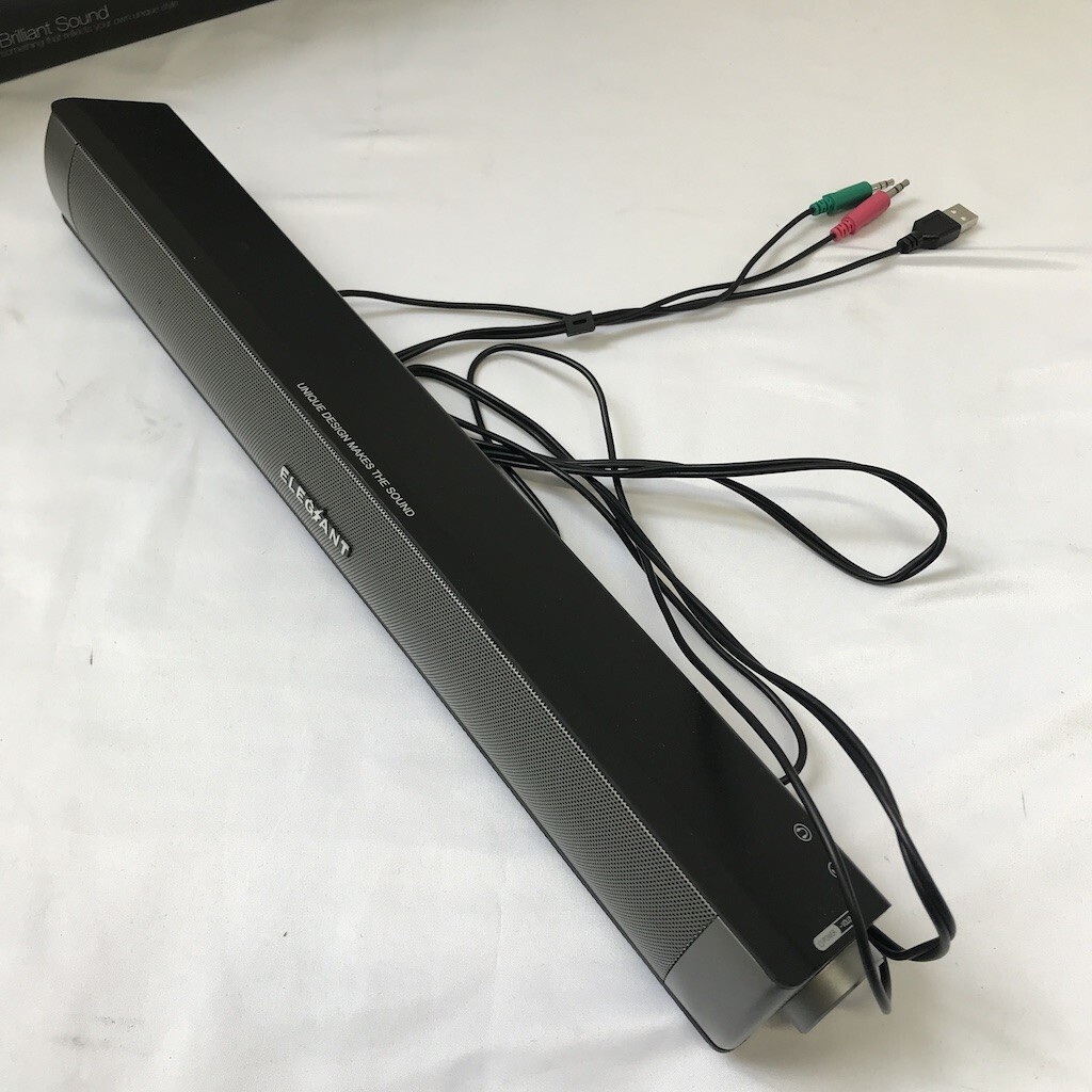 Elegiant Midas 2.0 Soundbar 2.0 CH USB スリムサウンドバー 慶Y0322-21_画像3