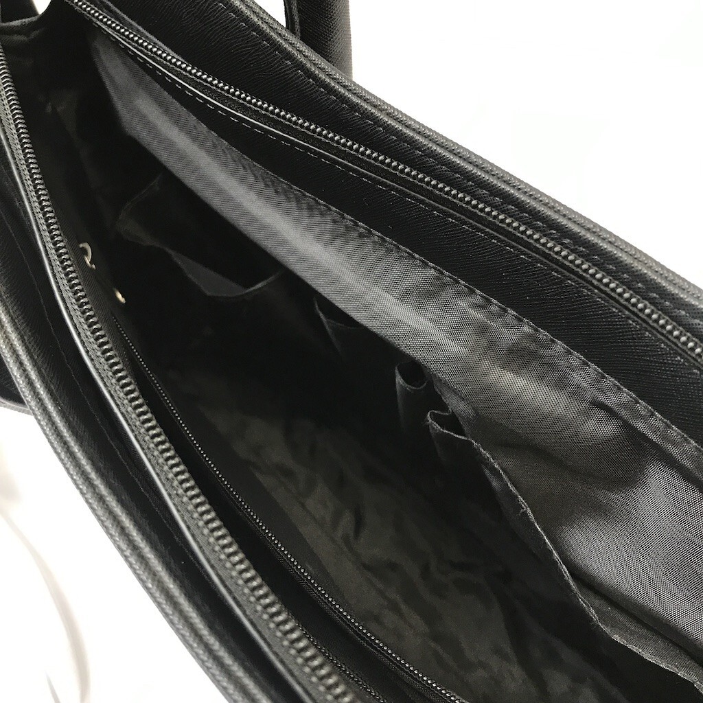  beautiful goods handbag shoulder bag lik route bag .. formal black black lik route A4 storage .Y0322-13