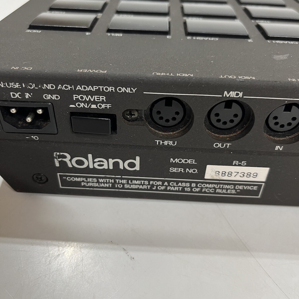 ローランド Roland R-5 HUMAN Rhythm composer リズムマシン ドラムマシン D0306-32_画像6