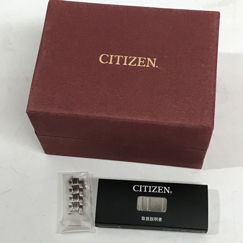 CITIZEN E031-S048401シチズン エコドライブ レディース ソーラー 腕時計 D0306-42_画像8