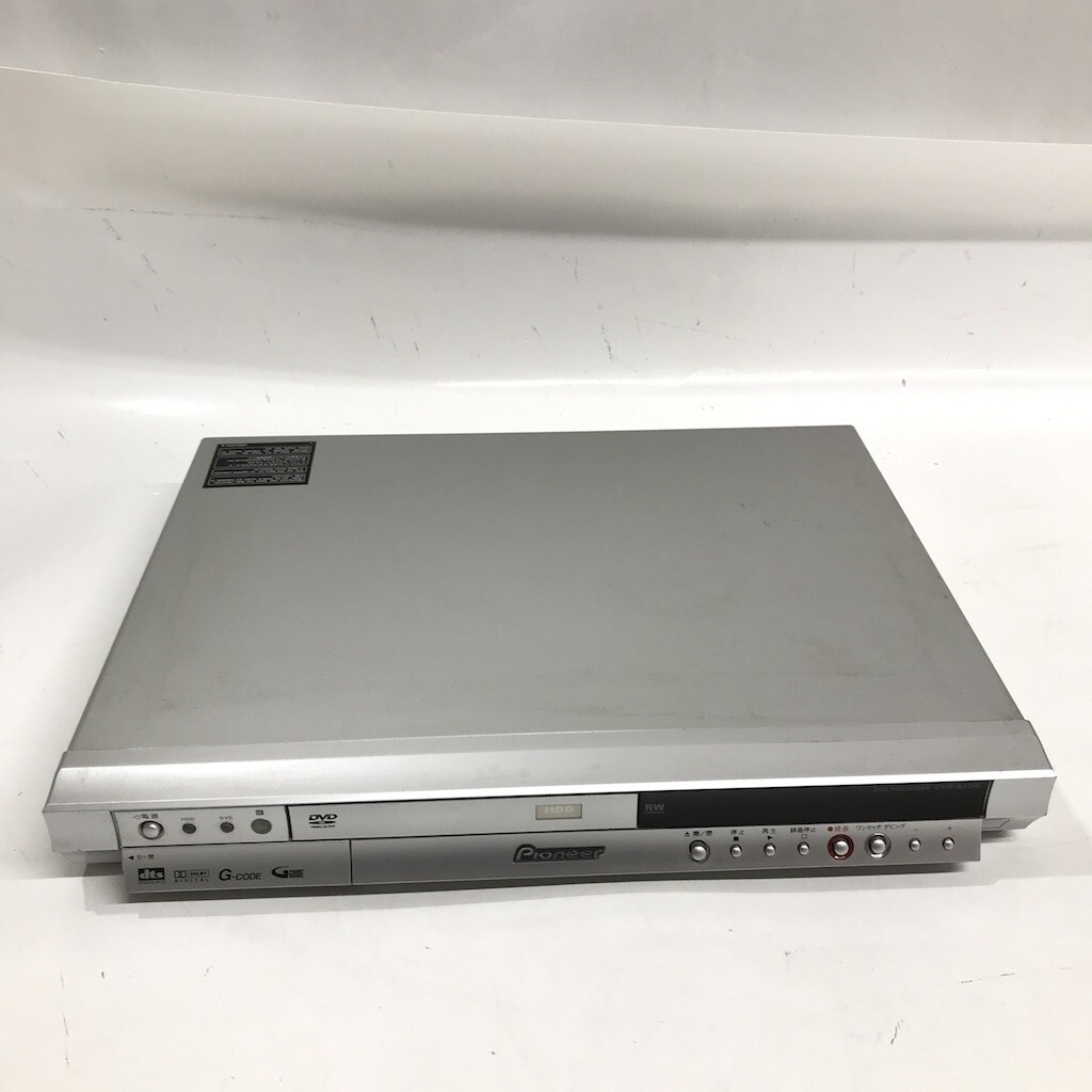 Pioneer パイオニア DVDレコーダー DVR-525H-S 2004年製 櫻D0307-41_画像1