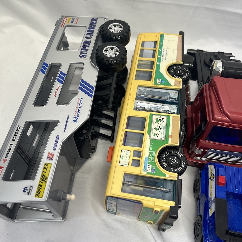 トミカ ハイパーレスキュー 1号 救急車 消防車 Toyco トイコー スーパーキャリアカー バス パトカー トラック おもちゃ 関Y0323-18の画像4