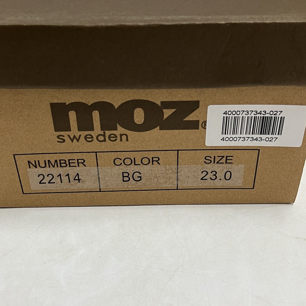 未使用 moz sweden モズ スニーカー 23センチ レディース 靴 角D0309-26_画像9