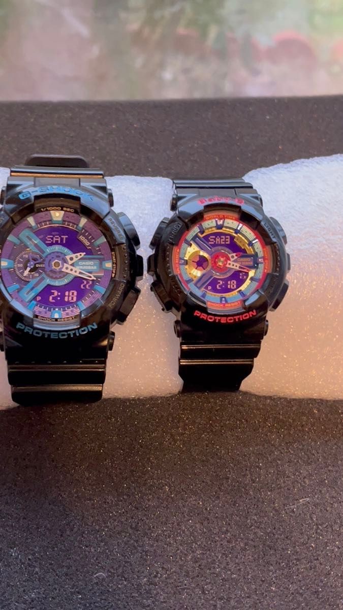 CASIO G-SHOCKとBaby-G 腕時計セット