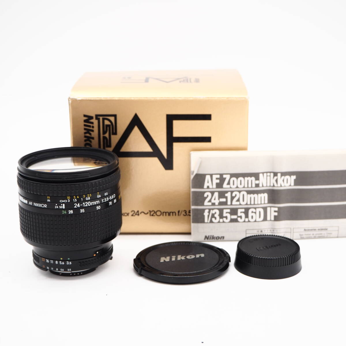 【美品】Nikon AF Zoom NIKKOR 24-120mm F3.5-5.6D IF 元箱付 ニコン