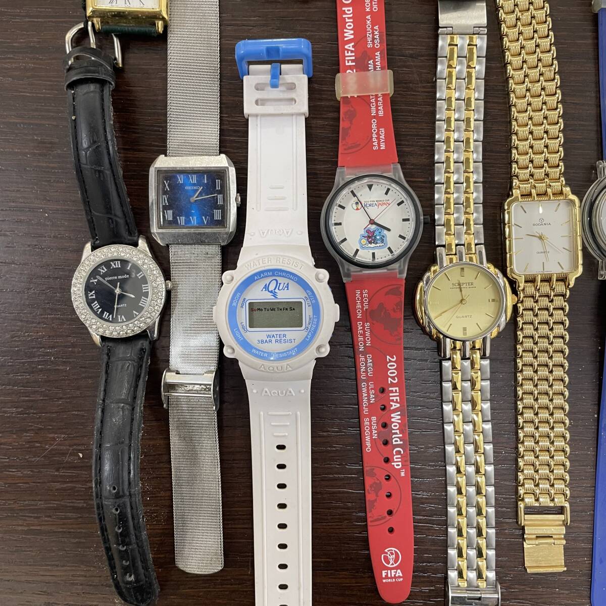 #7521& 時計おまとめ30点 CITIZEN SEIKO RODANIA TIMEX ELGIN メンズ・レディース腕時計 置時計 懐中時計 の画像7