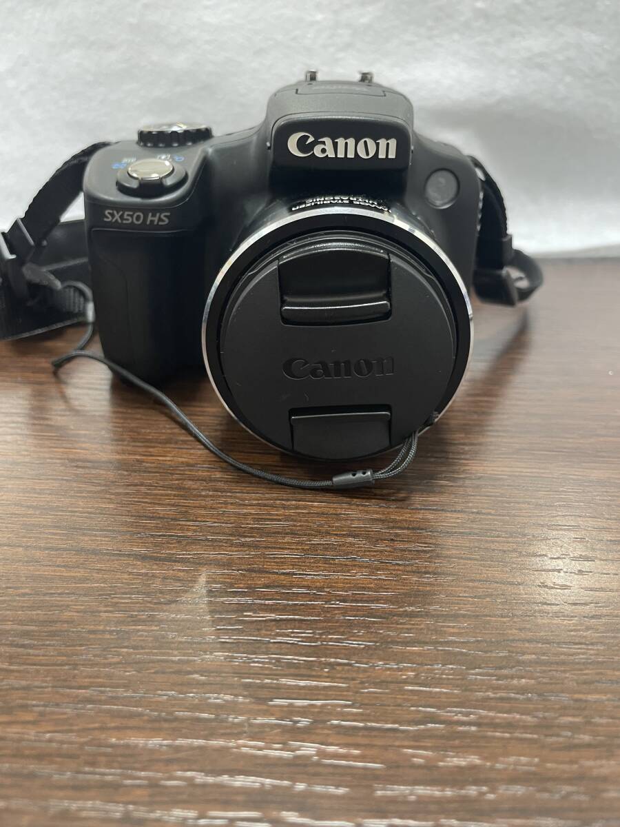 #8966　Canon　キャノン　デジタルカメラ　PowerShot　SX50 HS　現状品　本体付属品なし　箱・カバー付き　_画像1