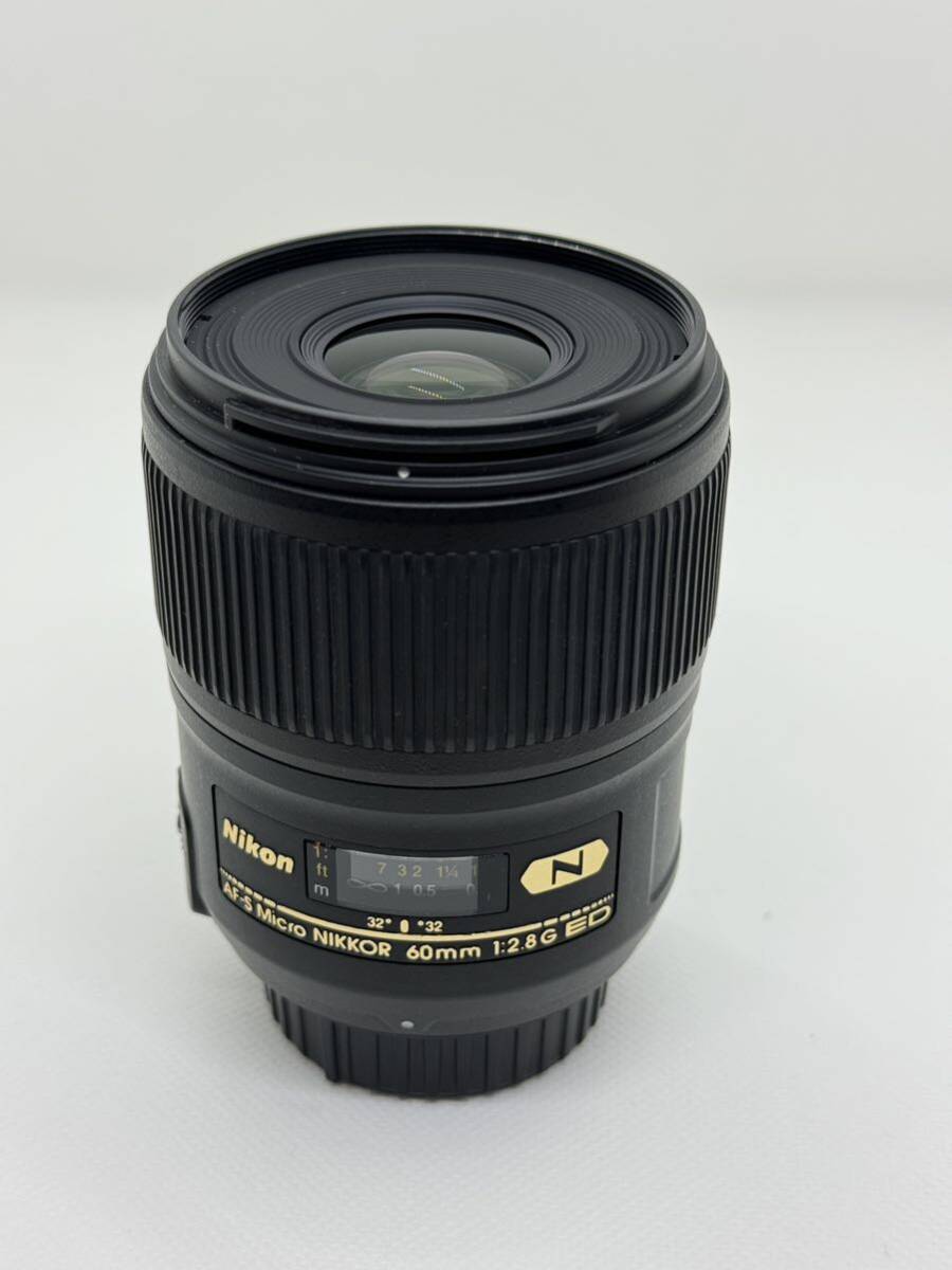 【美品】ニコン NIKON AF-S Micro NIKKOR 60mm f/2.8G ED 元箱フードケース付き 光学系動作良好 防湿庫保管_画像3